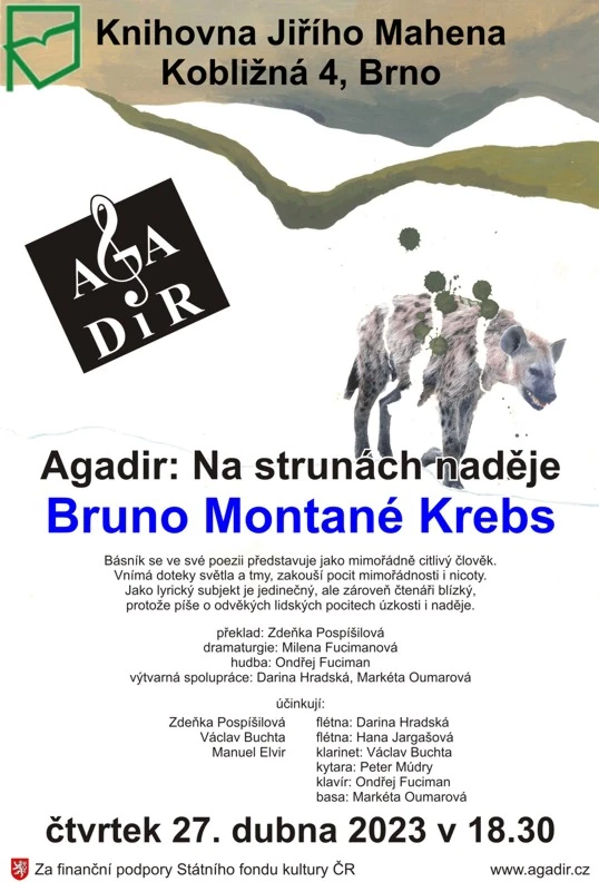 Akce KJM: Divadlo Agadir: Bruno Montané Krebs