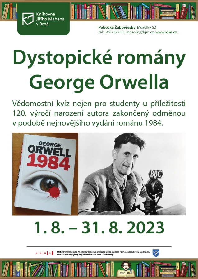 Akce KJM: Dystopické romány George Orwella