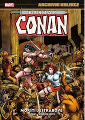 Kniha Barbar Conan z knihovny Jiřího Mahena