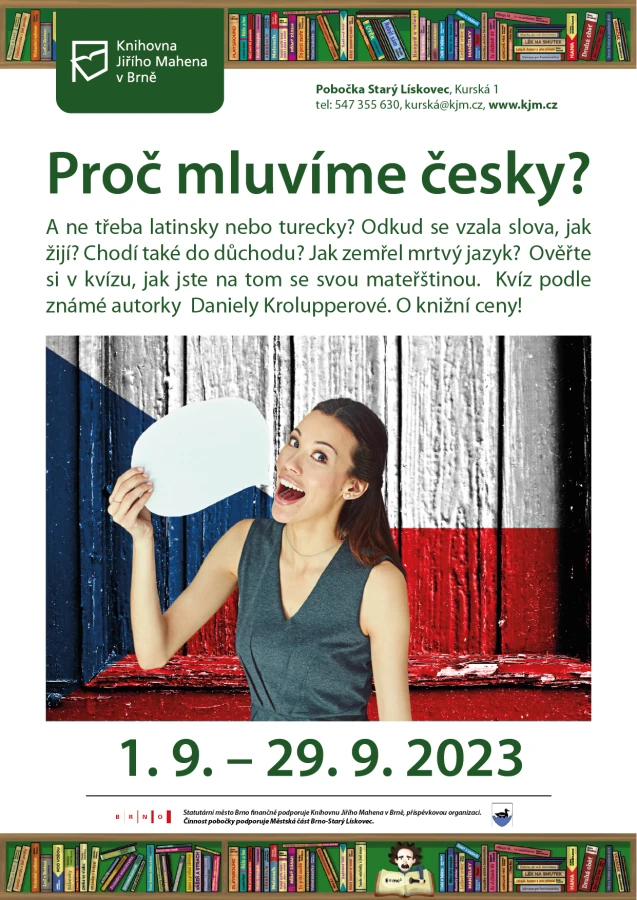 Akce KJM: Proč mluvíme česky?