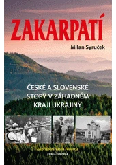 Kniha Zakarpatí z knihovny Jiřího Mahena