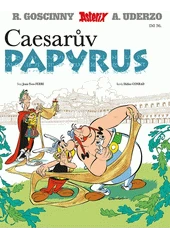 Kniha Caesarův papyrus z knihovny Jiřího Mahena