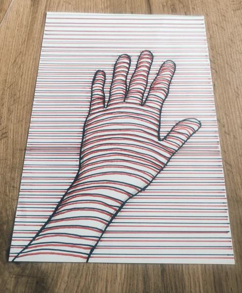 Akce KJM: Výtvarná dílna – 3D iluze – ruka